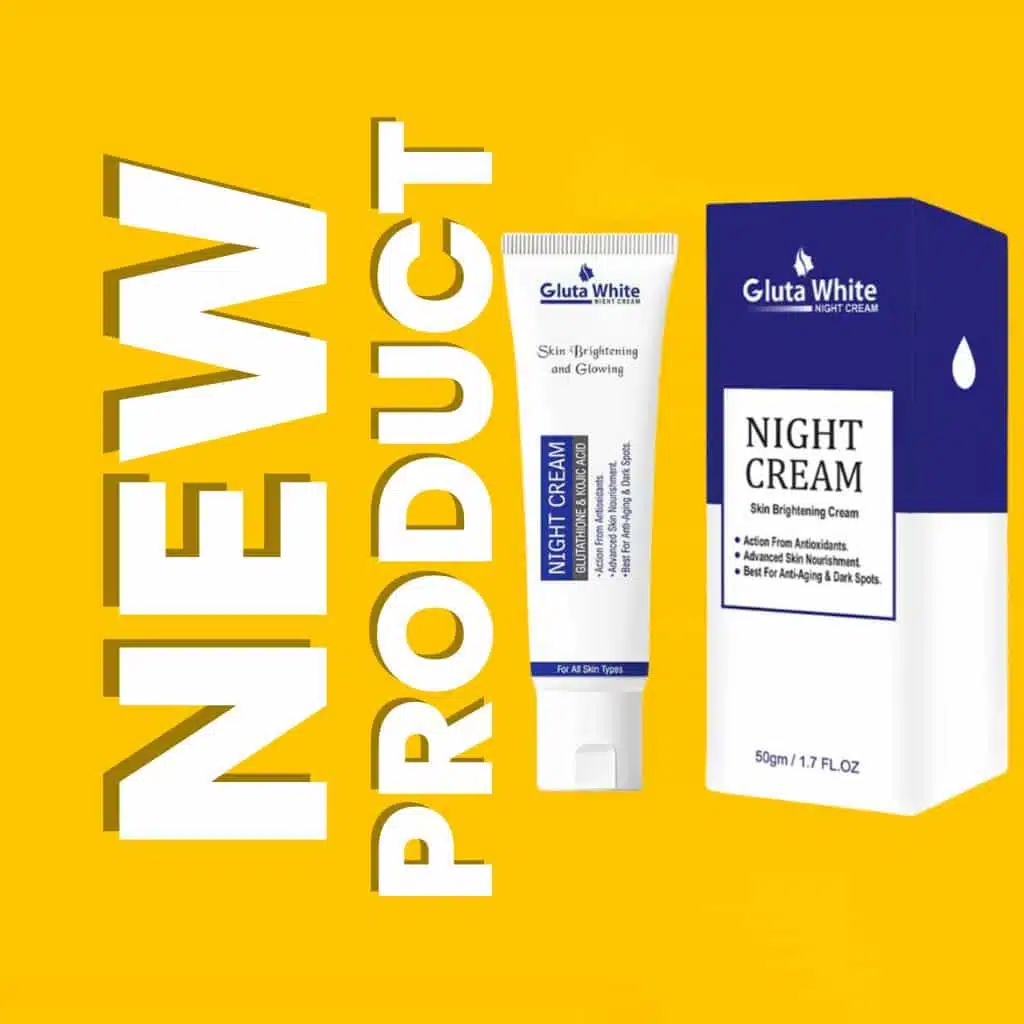 Gluta White Night Cream Tube Packing